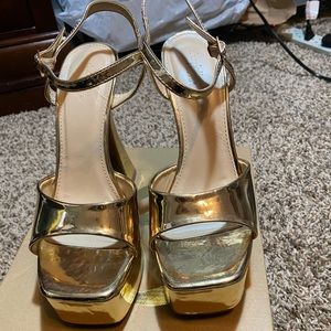 Gold Heels